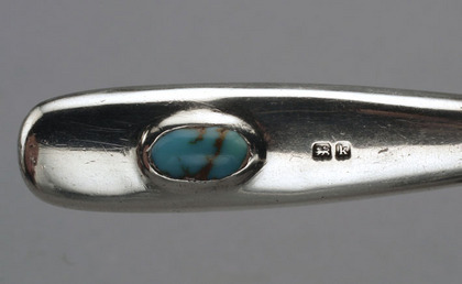 Liberty Cymric Silver and Ebony Toothbrush